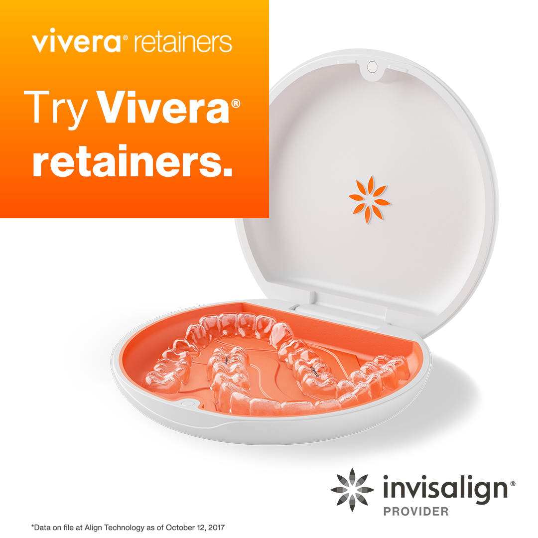 Vivera retainers by Invisalign